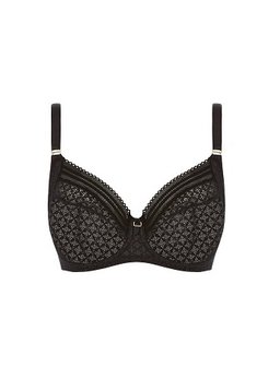 Freya Viva Side Support Bh Zwart Lace Noir