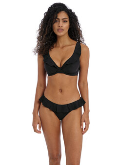 Freya Jewel Cove Italini Bikinislip Effen Zwart