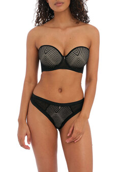 Freya Tailored Brazilian String Zwart