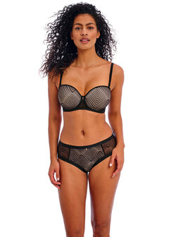 Freya Tailored Strapless Bh Zwart