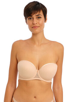 Freya Tailored Strapless Bh Natural Beige