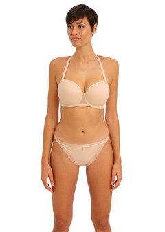 Freya Tailored Strapless Bh Natural Beige