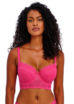 Freya Fancies Longline Bh Roze