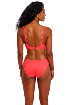 Freya Jewel Cove Sweetheart Padded Bikinitop Plain Sunset