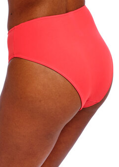 Freya Jewel Cove Hoge Bikinislip - High Waist Bikinislip Plain Sunset