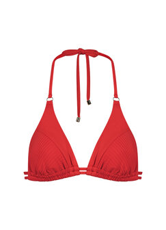 Cyell Scarlett Triangle Bikinitop Rood