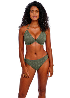 Freya Nomad Nights Halter Bikinitop Groen