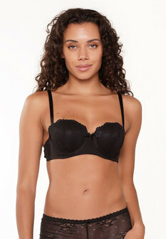 LingaDore Daily Balconette Bh Strapless Zwart