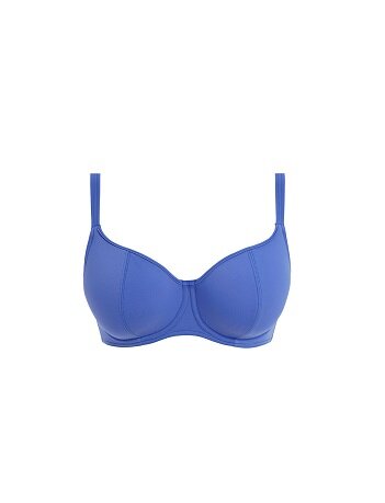 Freya Jewel Cove Sweetheart Padded Bikinitop Blauw