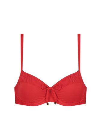 Cyell Scarlett Soft Cup Bikinitop Rood