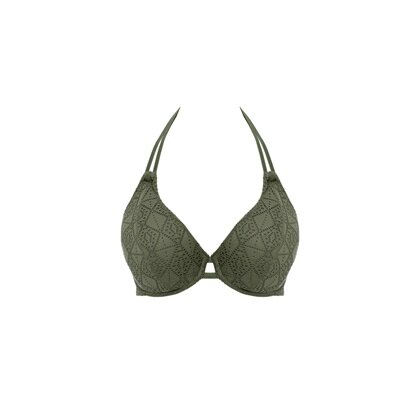 Freya Nomad Nights Halter Bikinitop Groen