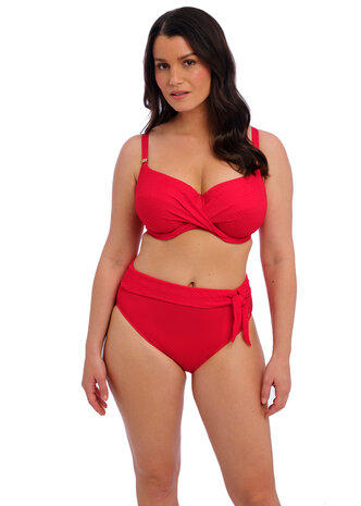 Fantasie Ottawa Hoge Bikinislip - High Waist Bikinislip Rood