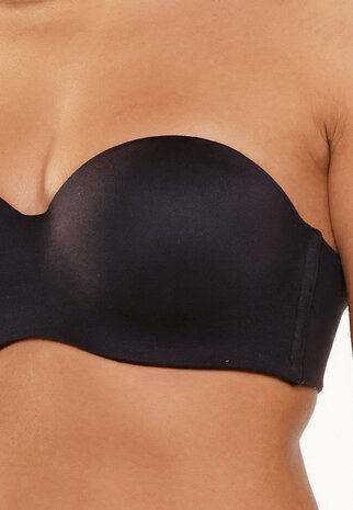 LingaDore Daily Essentials Strapless Bh Memoryfoam Zwart