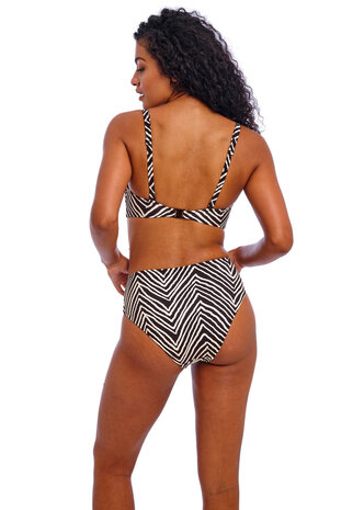 Freya Fiji Falls High Waist Bikinislip Zwart